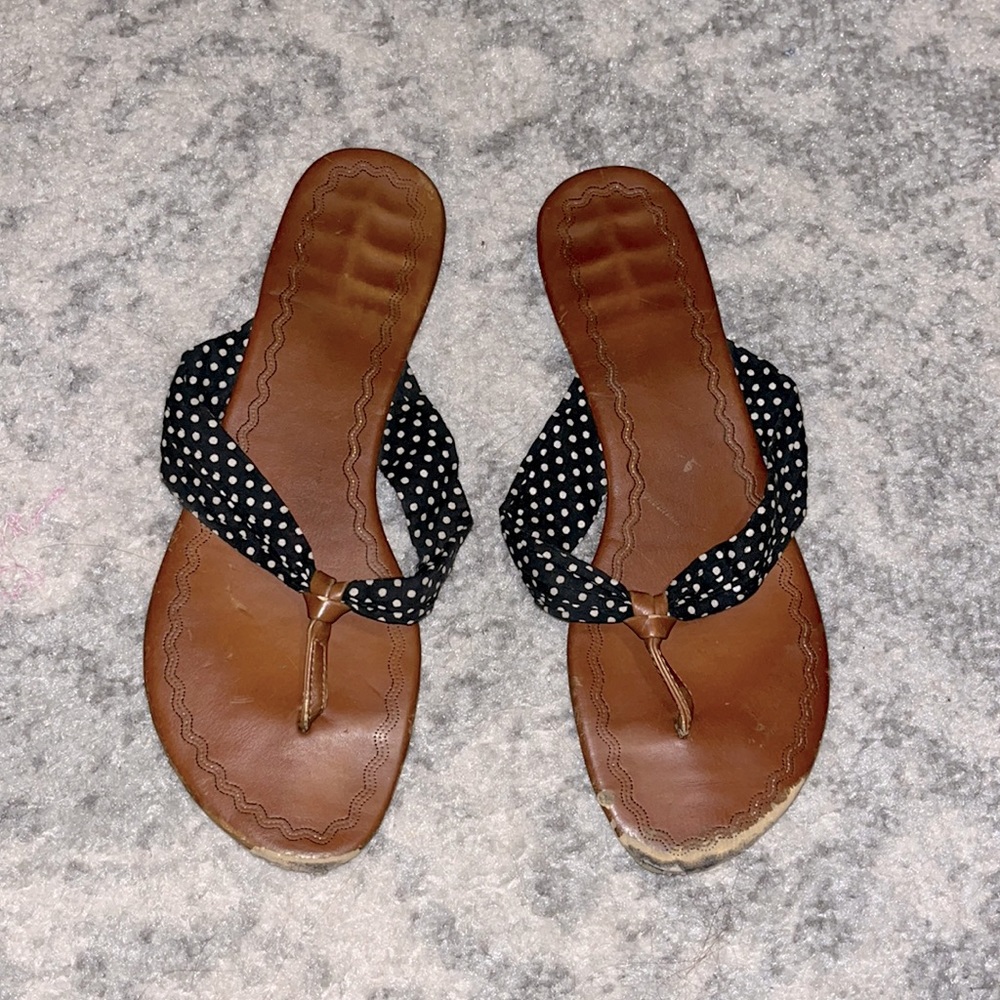 Women’s Polka Dot Sandal Flip Flops